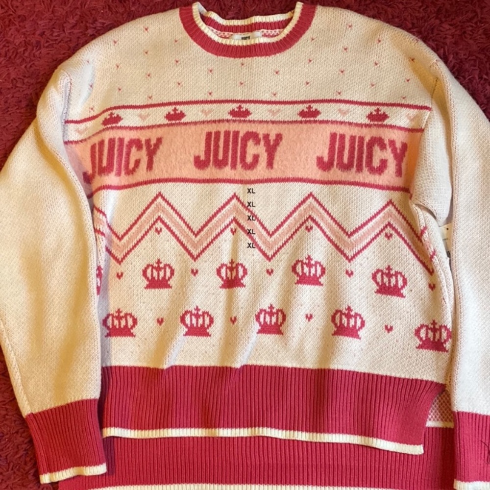 NWT Juicy Couture 👑Crown 👑 Sweater